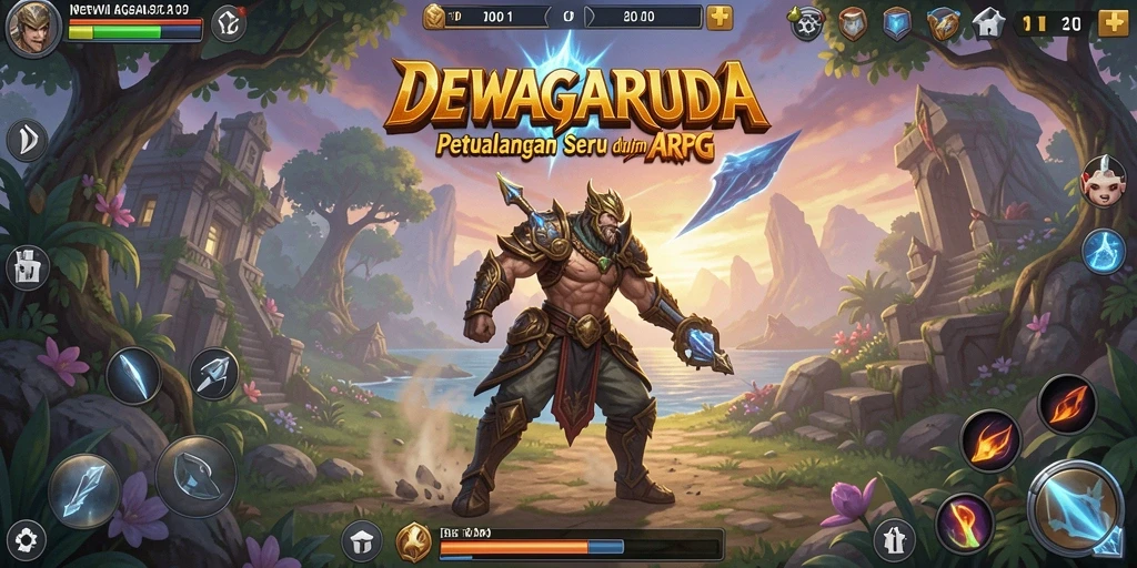 Gameplay menegangkan dengan grafis memukau di DEWAGARUDA.