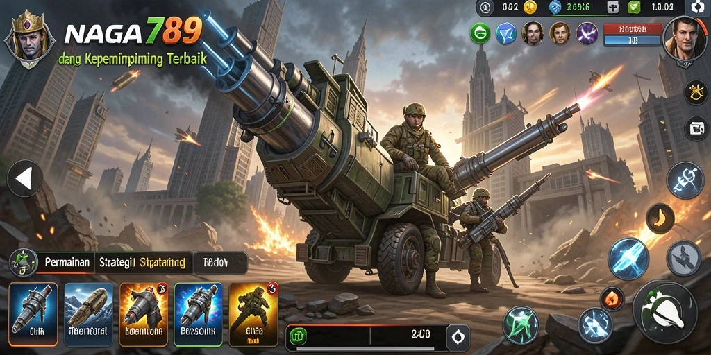Tampilan gameplay dinamis dan menarik dalam NAGA789.